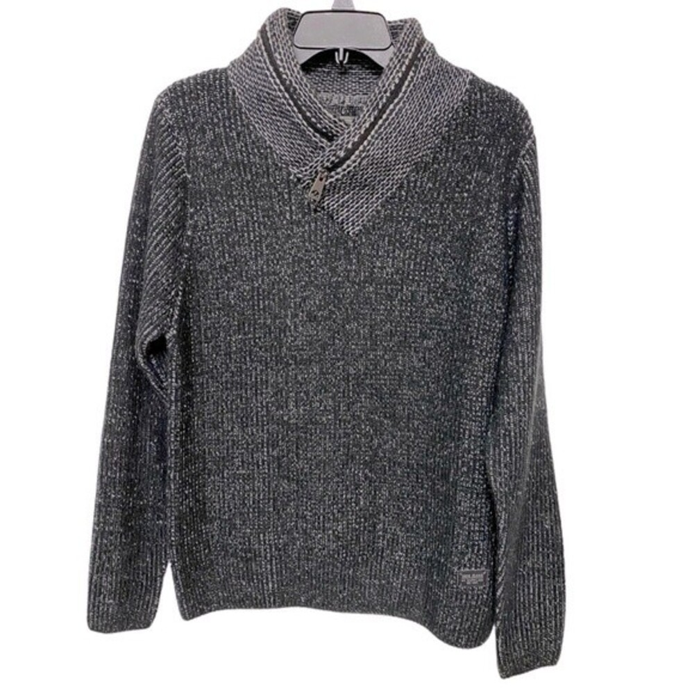 XIOS New York Men’s V-Neck Wool Sweater